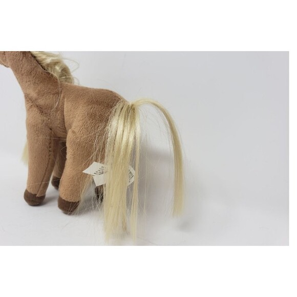 Whimzy Pets Horse, HALO, Brown Horse, Blond Mane, Plush Brown Pony, #31200 2010 - Picture 12 of 12